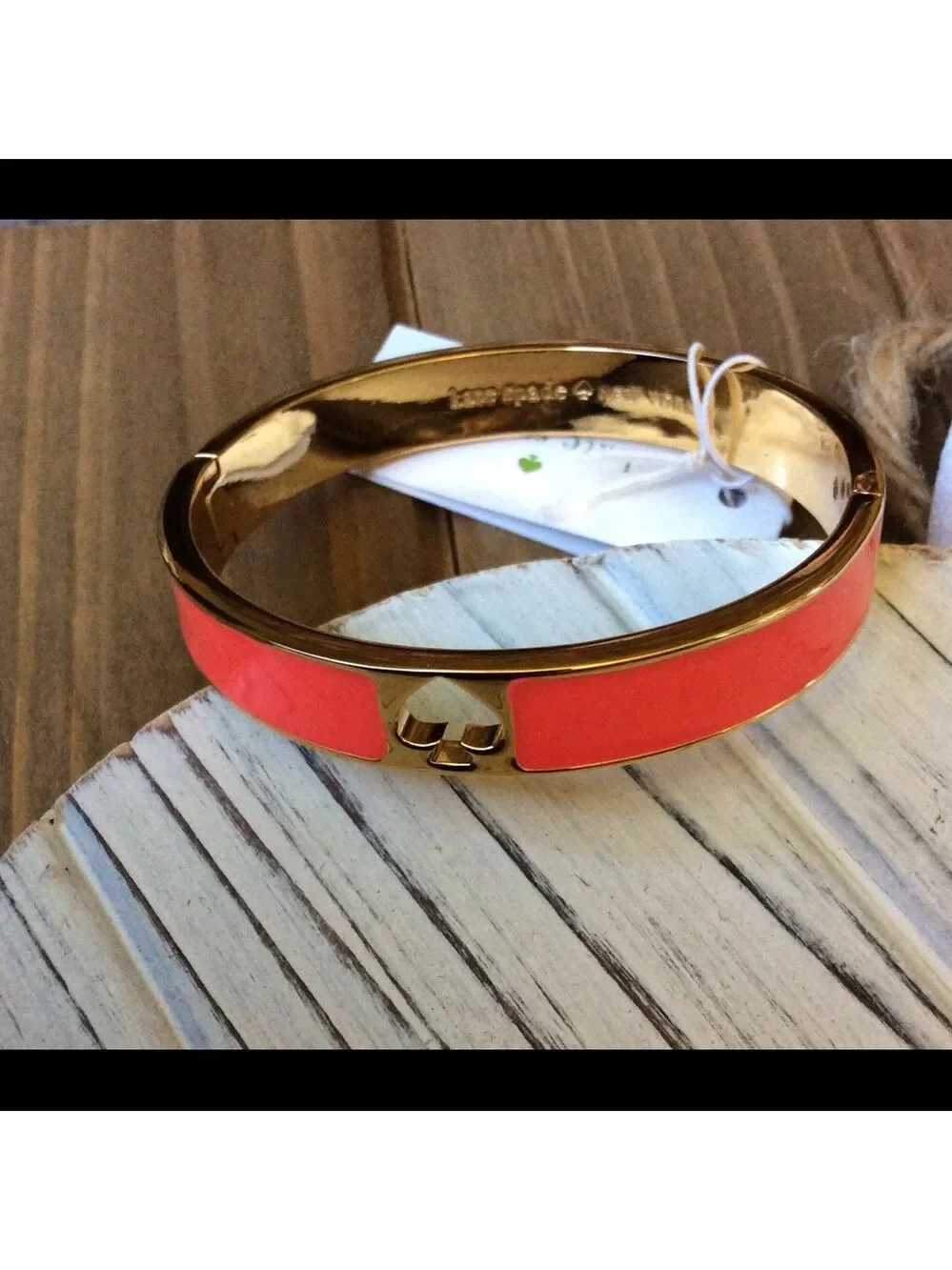 Authentic Kate Spade Hole Punch Bracelet NWT - Picture 1 of 7